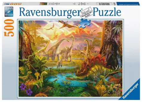 Ravensburger Dinoland / 500 dílků / od 12 let
