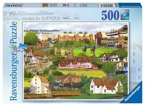 Ravensburger Útěk do Suffolku / 500 dílků / od 12 let
