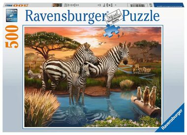 Ravensburger Zebry / 500 dílků / od 12 let
