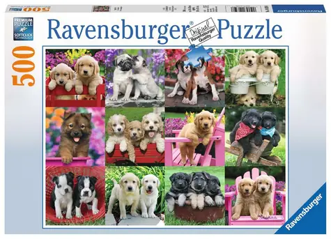 Ravensburger Štěňata / 500 dílků / od 10 let
