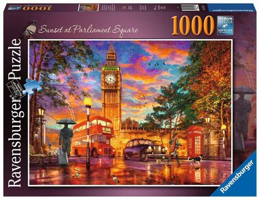Ravensburger Západ slunce u Big Benu / 1000 dílků / od 14 let