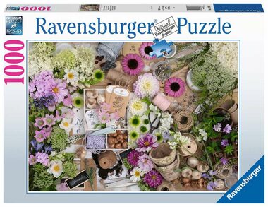Ravensburger Květinová tvorba / 1000 dílků / od 14 let