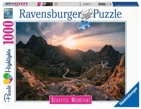 Ravensburger Dechberoucí hory Pohoří Serra de Tramuntana Malorka / 1000 dílků / od 14 let
