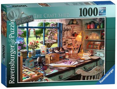 Ravensburger Řemeslná bouda / 1000 dílků / od 14 let