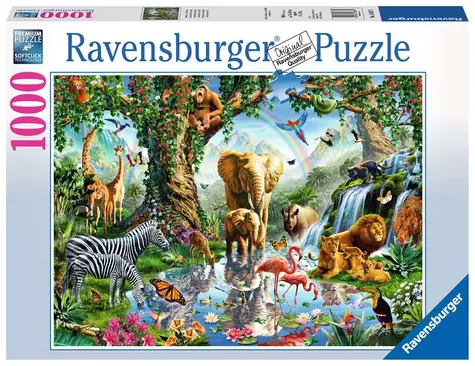 Ravensburger Dobrodružství v džungli / 1000 dílků / od 14 let