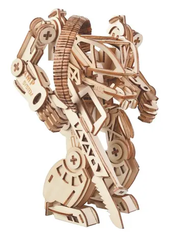 Woodcraft Dřevěné 3D puzzle AMP Powersuit / 217 dílků / od 14 let / Obtížnost: střední 