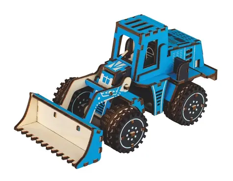 Woodcraft Dřevěné 3D puzzle Nakladač / 116 dílků / od 8 let / Obtížnost: jednoduchá 