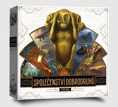 ADC Blackfire Společenství dobrodruhů / Délka hry: 60 minut / Počet hráčů: 2-6 / od 12 let 