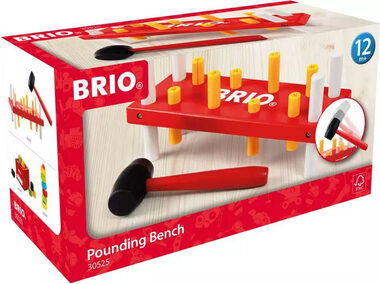 BRIO Zatloukání kolíků II / od 2 let 
