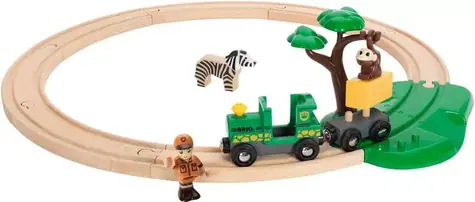 BRIO Safari železnice, sada / od 3 let 
