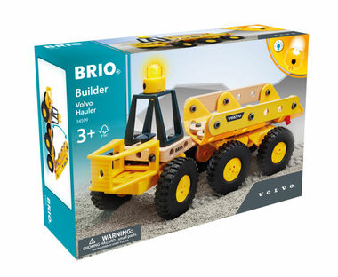 BRIO Stavebnice BUILDER Sklápěčka Volvo / od 3 let 
