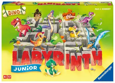 Ravensburger Labyrinth Junior Dinosauři / od 4 let 