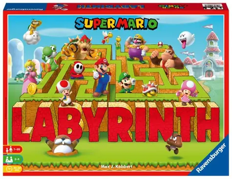 Ravensburger Labyrinth Super Mario / od 7 let 