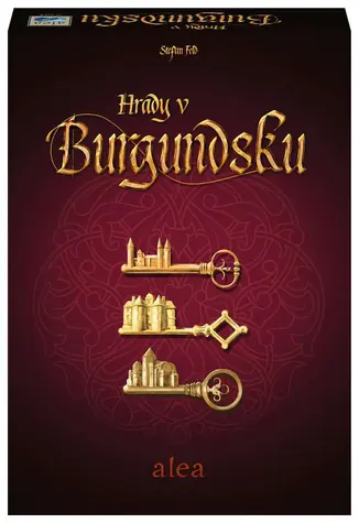 Ravensburger Hrady v Burgundsku / Délka hry: 120 minut / Počet hráčů: 1-5 / od 10 let 