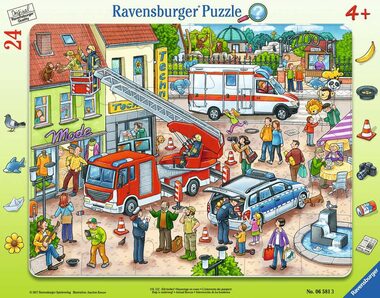 Ravensburger Hasiči a policisté - 24 dílků / od 4 let 