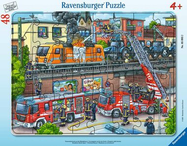 Ravensburger Požární sbor / 48 dílků / od 4 let 
