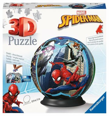 Ravensburger 3D Puzzle-Ball Spiderman / 72 dílků / od: 6 let