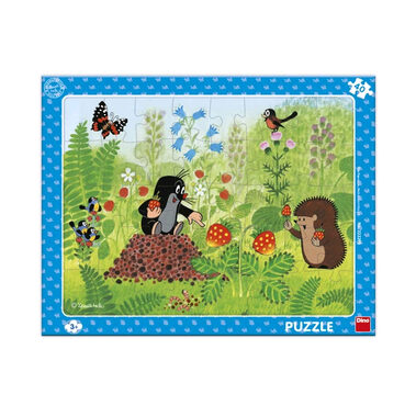 DINO KRTEK a jahody / 40 dílků / od: 3 let