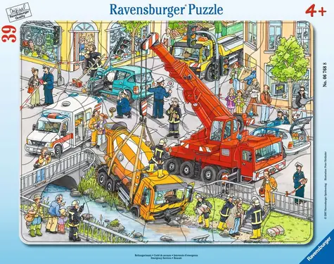 Ravensburger Záchranná akce / 39 dílků / od 4 let 