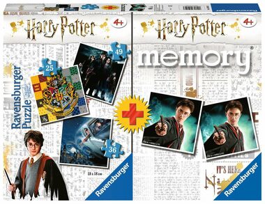 Ravensburger Harry Potter pexeso + 25/36/49 dílků / od 4 let 