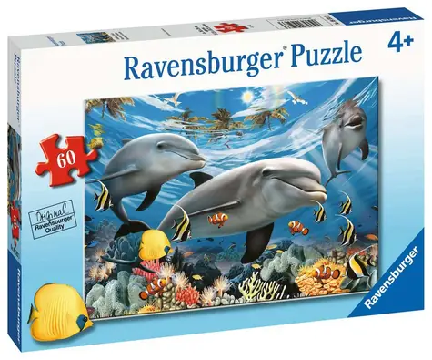 Ravensburger Karibský úsměv / 60 dílků / od 4 let 