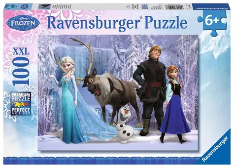 Ravensburger Disney: Ledové království: V říši Sněhové královny / 100 dílků / od 6 let 
