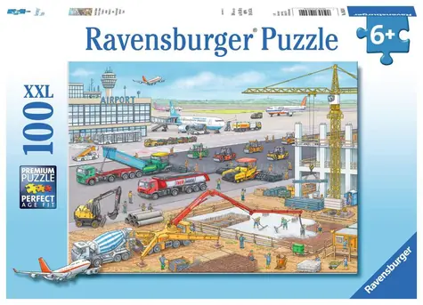 Ravensburger Stavba na letišti / 100 dílků  / od 6 let 