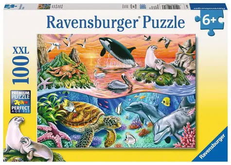 Ravensburger Pestrý oceán / 100 dílků  / od 6 let 
