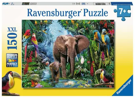 Ravensburger Safari zvířata / 150 dílků / od 7 let 