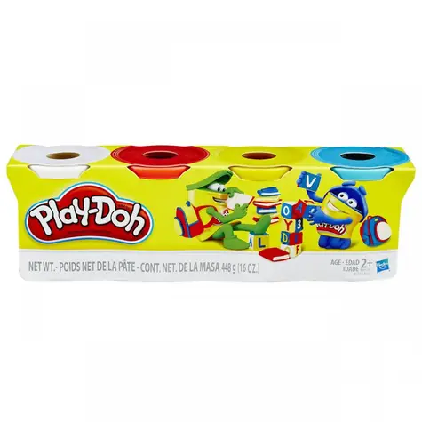 Hasbro Play-Doh balení 4 ks tub / od 2 let