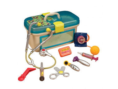 B-Toys Kufřík Dr. Doctor modrý / od 18 měsíců do 5 let