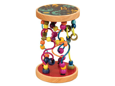 B-Toys Válec labyrint s korálky Loopty Loo / od 18 měsíců