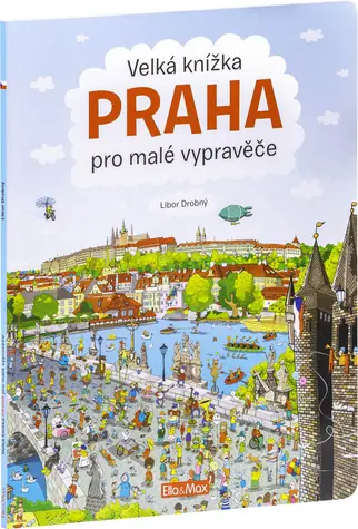 Presco Group Ella&Max Velká knížka PRAHA pro malé vypravěče / Jazyková verze: CZ / od 3 let