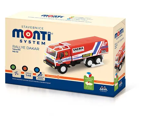 SEVA Stavebnice Monti Rallye Dakar / 50 dílků / měřítko: 1:48 / od 6 let