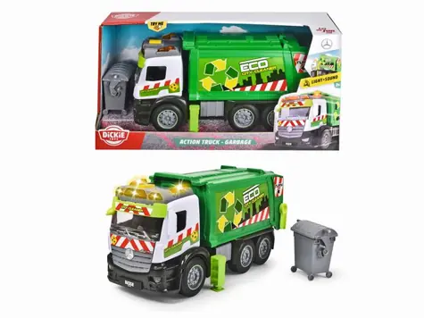 Dickie City Popelářské auto Mercedes 26 cm / od 3 let
