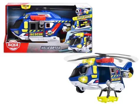 Dickie Go Action Záchranářská helikoptéra 39 cm / od 3 let