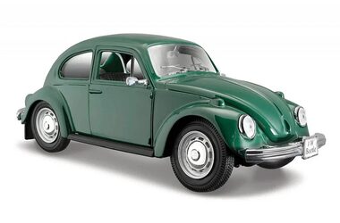 Maisto Volkswagen Beetle zelená / měřítko: 1:24 / od 3 let