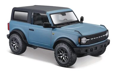 Maisto Ford Bronco 2021 modrá / měřítko: 1:24 / od 3 let