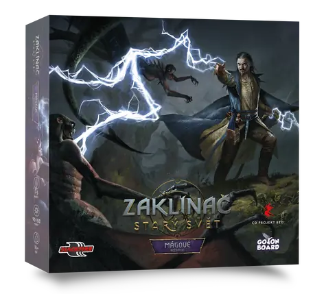 ADC Blackfire Zaklínač: Starý svět - Mágové - rozšíření / Délka hry: 90-150 min. / Počet hráčů: 1-5 / od 14 let 