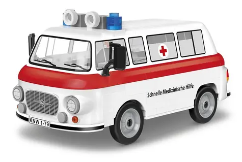 COBI 24595 Barkas B1000 Sanitka / 1:35 / 157 kostek / od 5 let