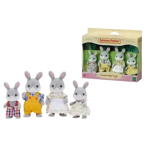 Sylvanian Families: Rodina šedých králíků / od 3 let