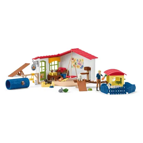 Schleich Farm World 42607 Hotel pro domácí mazlíčky / od 3 let 