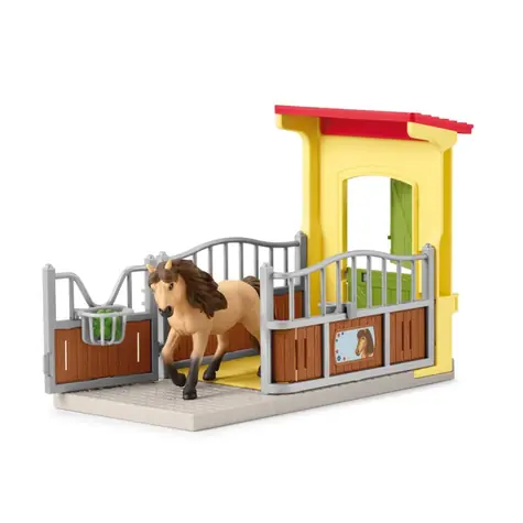 Schleich Farm World 42609 Malá stáj pro Islandského poníka / od 3 let 