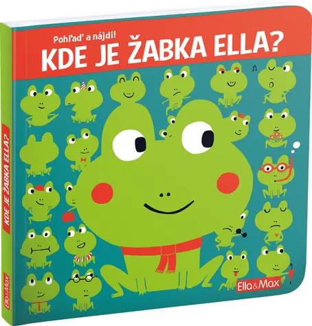 Presco Group Ella&Max KDE JE ŽABKA ELLA? – Pohlaď a nájdi! - SK / Jazyková verze: SK / od 3 let
