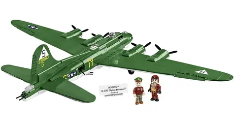 COBI 5750 Americký dálkový bombardovací letoun Boeing B-17G Létající pevnost (Mary Alice) / 1:48 / 1210 kostek / 2f / 10