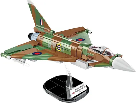 COBI 5843 Víceúčelový stíhací letoun Eurofighter TYPHOON FGR4 / 1:48 / 577 kostek / od 8 let