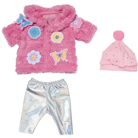 Zapf Creation Baby born Souprava s fleecovým kabátem - 43 cm / od 3 let 