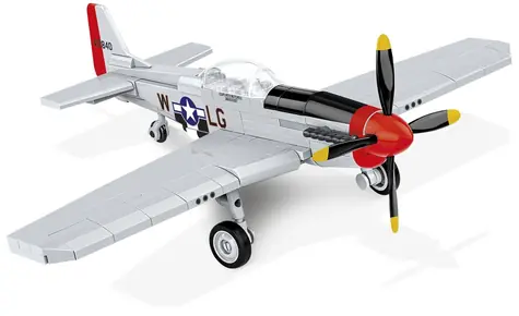 COBI 5847 Americký stíhací letoun North American P-51D Mustang / 1:48 / 150 kostek / od 6 let
