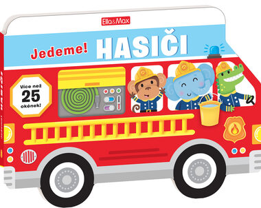 Presco Group Ella&Max JEDEME! HASIČI – Obrázková školička pro nejmenší / Jazyková verze: CZ / od 3 let