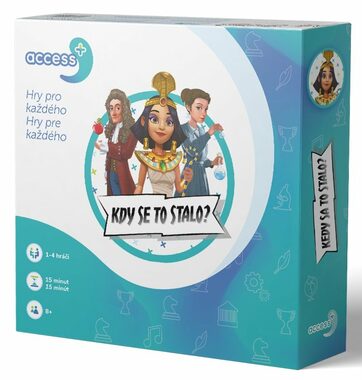 ADC Blackfire Kdy se to stalo? - Access+ / Délka hry: 15 minut / Počet hráčů: 1-4 / od 8 let 